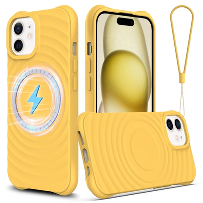 Wave Texture MagSafe Magnetic Liquid Silicone Phone Case, For iPhone 12 mini Apple Accessories engwav5657 More iPhone Cases - APEXEL INDIA - Mobile Lens - Mobile Camera Lens - Cellphone Accessories - Phone Lens - Smartphone Lens