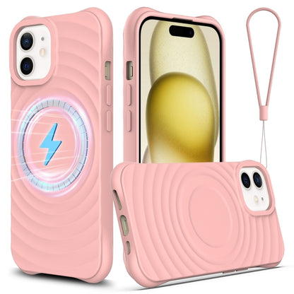 Wave Texture MagSafe Magnetic Liquid Silicone Phone Case, For iPhone 12 mini Apple Accessories engwav5657 More iPhone Cases - APEXEL INDIA - Mobile Lens - Mobile Camera Lens - Cellphone Accessories - Phone Lens - Smartphone Lens