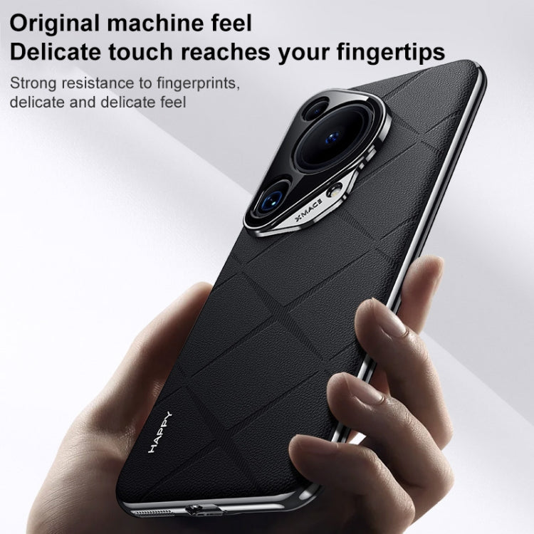 Plain Leather PC Phone Case, For Huawei Mate 40 RS Porsche Design