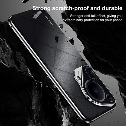 Plain Leather PC Phone Case, For Huawei Mate 40 RS Porsche Design