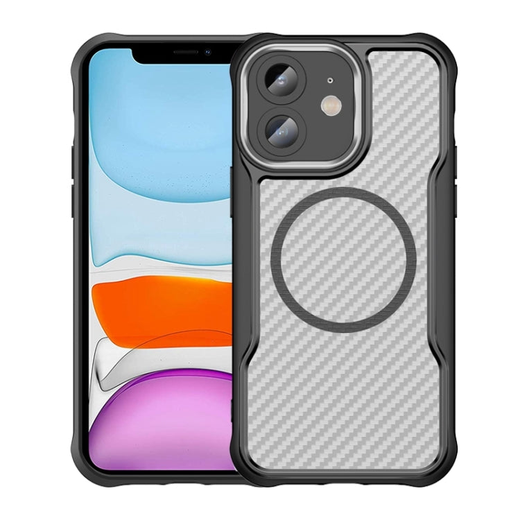 Carbon Fiber Texture MagSafe Translucent Phone Case, For iPhone 11, For iPhone 11 Pro Apple Accessories engcar4570 More iPhone Cases - APEXEL INDIA - Mobile Lens - Mobile Camera Lens - Cellphone Accessories - Phone Lens - Smartphone Lens