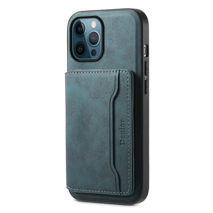 Denior D13 Retro Texture Leather MagSafe Card Bag Phone Case, For iPhone 12 Pro Apple Accessories engden4549 More iPhone Cases - Denior - Mobile Lens - Mobile Camera Lens - Cellphone Accessories - Phone Lens - Smartphone Lens
