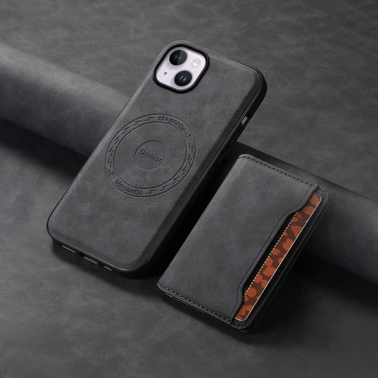 Denior D13 Retro Texture Leather MagSafe Card Bag Phone Case, For iPhone 14 Plus, For iPhone 13 / 14, For iPhone 14 Pro, For iPhone 14 Pro Max, For iPhone 13 Pro Max, For iPhone 13 Pro, For iPhone 12, For iPhone 12 Pro Max Apple Accessories engden4571 iPhone 14 Plus - Denior - Mobile Lens - Mobile Camera Lens - Cellphone Accessories - Phone Lens - Smartphone Lens