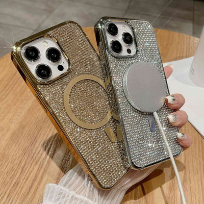 Diamonds Plated Magsafe Phone Case, For iPhone 14 Plus, For iPhone 14, For iPhone 14 Pro, For iPhone 14 Pro Max Apple Accessories engdia4597 iPhone 14 Plus - APEXEL INDIA - Mobile Lens - Mobile Camera Lens - Cellphone Accessories - Phone Lens - Smartphone Lens