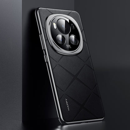 Plain Leather PC Phone Case, For Honor Magic6 Pro, For Honor Magic6, For Honor 100 Pro, For Honor 100 engpla6141 Honor Honor Cases Mobile Accessories - APEXEL INDIA - Mobile Lens - Mobile Camera Lens - Cellphone Accessories - Phone Lens - Smartphone Lens