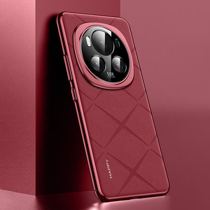 Plain Leather PC Phone Case, For Honor Magic6 Pro, For Honor Magic6, For Honor 100 Pro, For Honor 100 engpla6141 Honor Honor Cases Mobile Accessories - APEXEL INDIA - Mobile Lens - Mobile Camera Lens - Cellphone Accessories - Phone Lens - Smartphone Lens