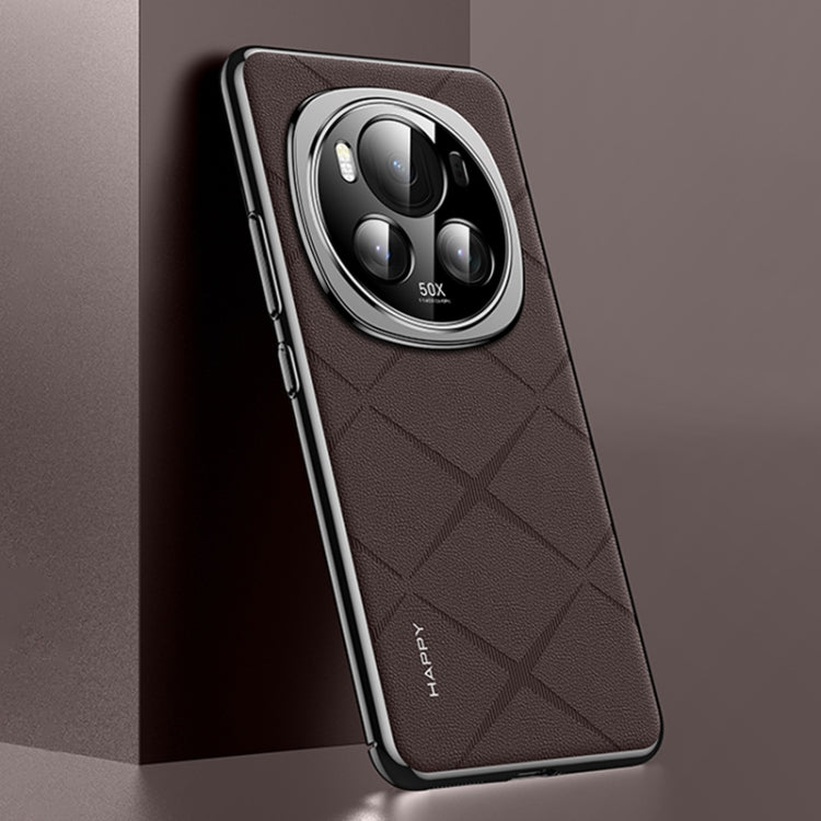 Plain Leather PC Phone Case, For Honor Magic6 Pro, For Honor Magic6, For Honor 100 Pro, For Honor 100 engpla6141 Honor Honor Cases Mobile Accessories - APEXEL INDIA - Mobile Lens - Mobile Camera Lens - Cellphone Accessories - Phone Lens - Smartphone Lens
