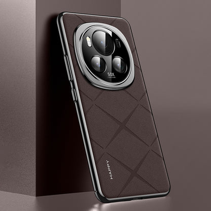 Plain Leather PC Phone Case, For Honor Magic6 Pro, For Honor Magic6, For Honor 100 Pro, For Honor 100 engpla6141 Honor Honor Cases Mobile Accessories - APEXEL INDIA - Mobile Lens - Mobile Camera Lens - Cellphone Accessories - Phone Lens - Smartphone Lens