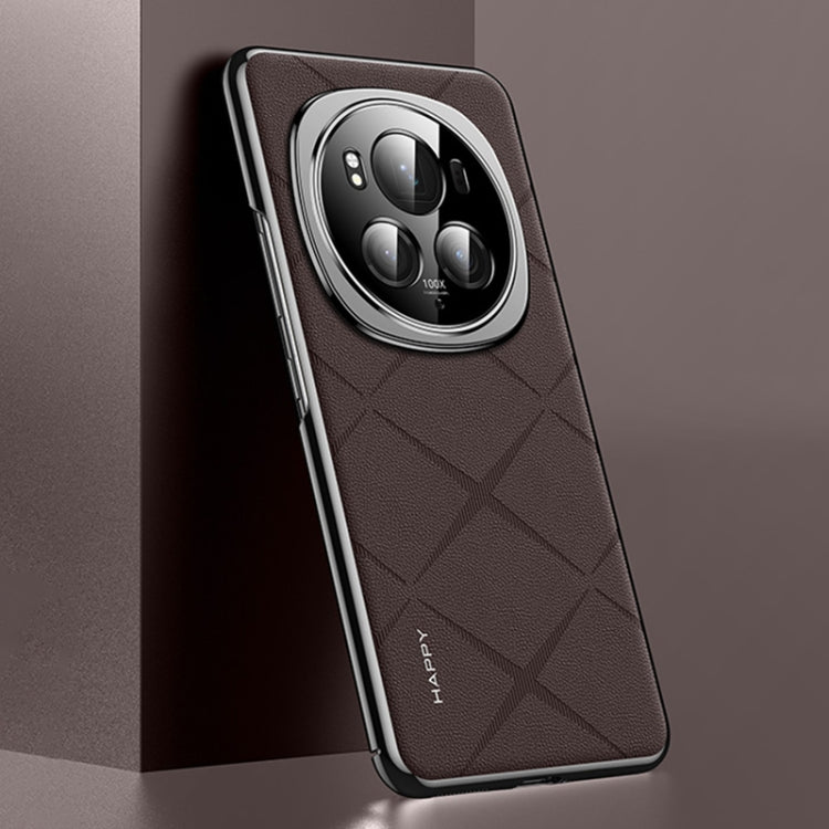 Plain Leather PC Phone Case, For Honor Magic6 Pro, For Honor Magic6, For Honor 100 Pro, For Honor 100 engpla6141 Honor Honor Cases Mobile Accessories - APEXEL INDIA - Mobile Lens - Mobile Camera Lens - Cellphone Accessories - Phone Lens - Smartphone Lens