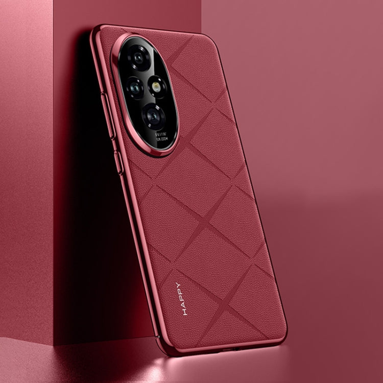 Plain Leather PC Phone Case, For Honor X60 Pro, For Honor X60, For Honor 200, For Honor 200 Pro engpla6140 Honor Honor Cases Mobile Accessories - APEXEL INDIA - Mobile Lens - Mobile Camera Lens - Cellphone Accessories - Phone Lens - Smartphone Lens