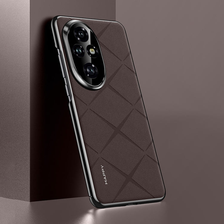 Plain Leather PC Phone Case, For Honor X60 Pro, For Honor X60, For Honor 200, For Honor 200 Pro engpla6140 Honor Honor Cases Mobile Accessories - APEXEL INDIA - Mobile Lens - Mobile Camera Lens - Cellphone Accessories - Phone Lens - Smartphone Lens