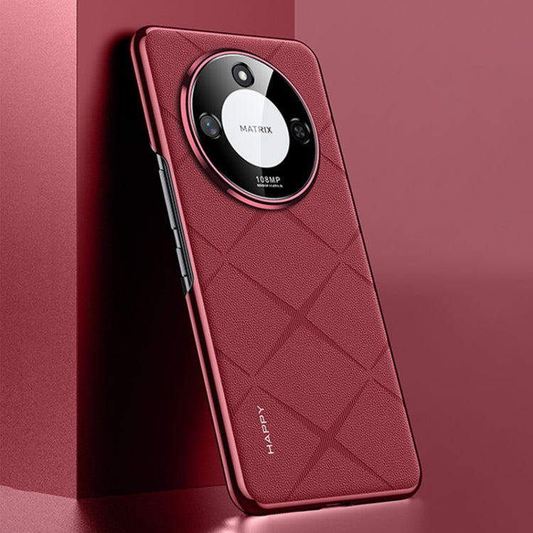 Plain Leather PC Phone Case, For Honor X60 Pro, For Honor X60, For Honor 200, For Honor 200 Pro engpla6140 Honor Honor Cases Mobile Accessories - APEXEL INDIA - Mobile Lens - Mobile Camera Lens - Cellphone Accessories - Phone Lens - Smartphone Lens