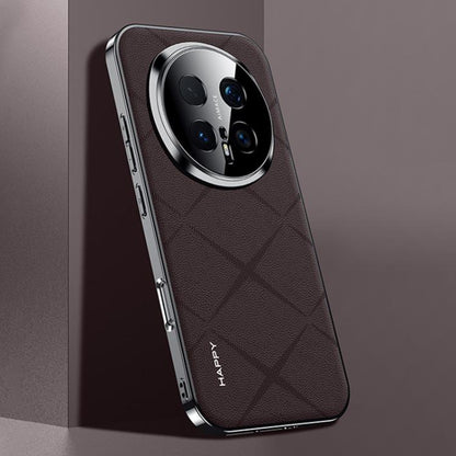 Plain Leather PC Phone Case, For Honor Magic8 Pro, For Honor Magic8, For Honor X70 5G, For Honor 300 Ultra engpla6138 Honor Honor Cases Mobile Accessories - APEXEL INDIA - Mobile Lens - Mobile Camera Lens - Cellphone Accessories - Phone Lens - Smartphone Lens