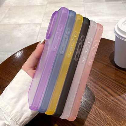 Dual-Side Frosted MagSafe Clear Phone Case, For iPhone 12 Pro, For iPhone 11