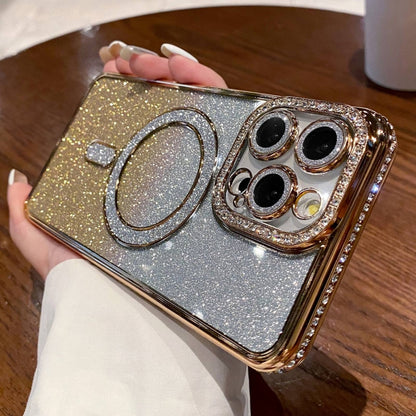 Diamond Gradient Glitter Plated MagSafe Phone Case, For iPhone 12 Pro Max, For iPhone 12 Pro, For iPhone 11 Pro Max, For iPhone 11 Apple Accessories engdia4610 More iPhone Cases - APEXEL INDIA - Mobile Lens - Mobile Camera Lens - Cellphone Accessories - Phone Lens - Smartphone Lens