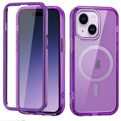 Colorful MagSafe Magnetic PC Hybrid TPU Phone Case, For iPhone 15 Pro Max, For iPhone 15 Pro, For iPhone 15 Plus, For iPhone 15 Apple Accessories engcol4595 iPhone 15 Pro Max - APEXEL INDIA - Mobile Lens - Mobile Camera Lens - Cellphone Accessories - Phone Lens - Smartphone Lens