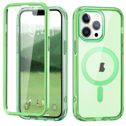 Colorful MagSafe Magnetic PC Hybrid TPU Phone Case, For iPhone 12 Pro Max, For iPhone 12 Pro, For iPhone 11 Pro Max, For iPhone 11 Apple Accessories engcol4615 More iPhone Cases - APEXEL INDIA - Mobile Lens - Mobile Camera Lens - Cellphone Accessories - Phone Lens - Smartphone Lens