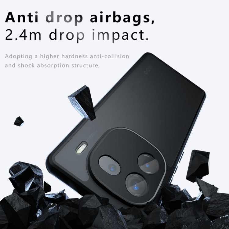 Armor Precise Hole PC Hybrid TPU Phone Case, For vivo iQOO 12 Pro, For vivo V29e 5G