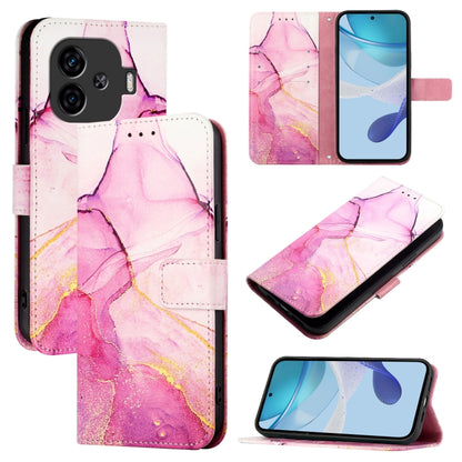 PT003 Marble Pattern Flip Leather Phone Case, For vivo iQOO Z9 / iQOO Z9 Turbo, For vivo Y03 4G Global, For vivo Y100 IDN / Y200e, For vivo V30 / V30 Pro 5G Global