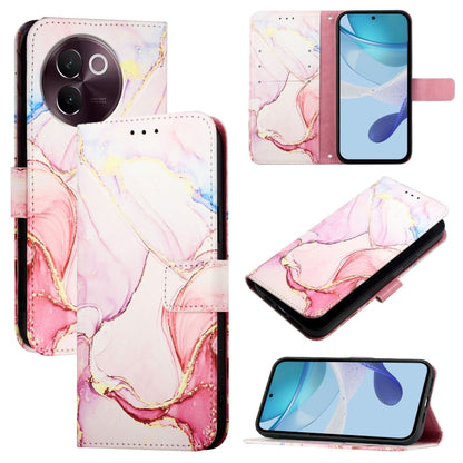 PT003 Marble Pattern Flip Leather Phone Case, For vivo X100s, For vivo Y38 5G, For vivo V30e 5G Global, For vivo iQOO Z9x