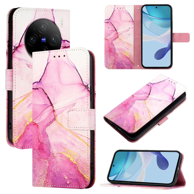 PT003 Marble Pattern Flip Leather Phone Case, For vivo V30 Lite 5G Global, For vivo V29e 5G Global / Y200 5G Global, For vivo X100 Pro, For vivo X100