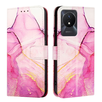 PT003 Marble Pattern Flip Leather Phone Case, For vivo Y02A / Y02 / Y11 2023 / Y02t, For vivo Y78+ / Y78 5G Global / V29 Lite, For vivo Y56 5G / Y16 4G / Y02s 4G, For vivo Y100 5G Global