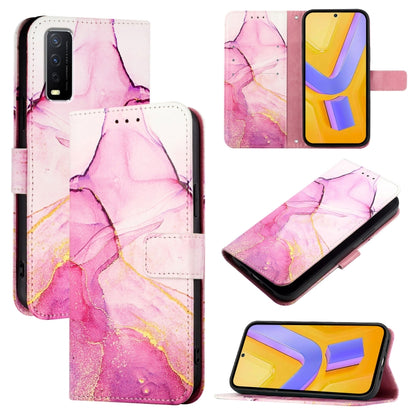 PT003 Marble Pattern Flip Leather Phone Case, For vivo Y70s, For vivo Y50 5G, For vivo Y30 4G Global, For vivo Y19 / U3 / Y5s / Z5i / U20