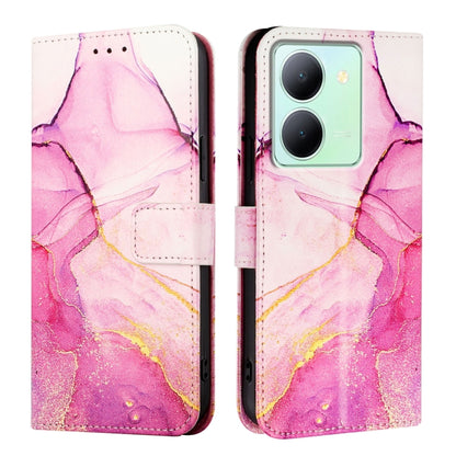 PT003 Marble Pattern Flip Leather Phone Case, For vivo Y36 5G Global / Y36 4G Global&amp;India, For vivo Y27 5G / Y27s 4G Global, For vivo V29 5G Global / V29 Pro, For vivoy Y17s 4G Global / Y17s 5G India