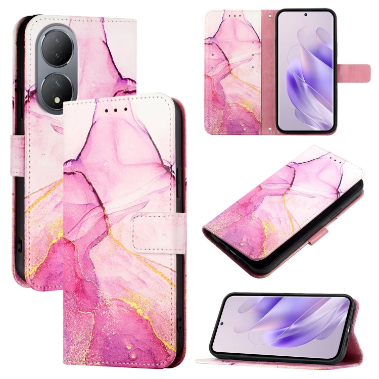 PT003 Marble Pattern Flip Leather Phone Case, For vivo Y02A / Y02 / Y11 2023 / Y02t, For vivo Y78+ / Y78 5G Global / V29 Lite, For vivo Y56 5G / Y16 4G / Y02s 4G, For vivo Y100 5G Global