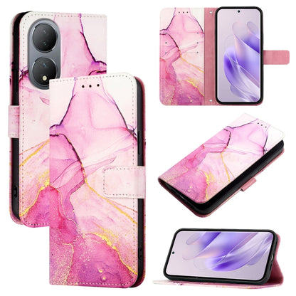 PT003 Marble Pattern Flip Leather Phone Case, For vivo Y02A / Y02 / Y11 2023 / Y02t, For vivo Y78+ / Y78 5G Global / V29 Lite, For vivo Y56 5G / Y16 4G / Y02s 4G, For vivo Y100 5G Global