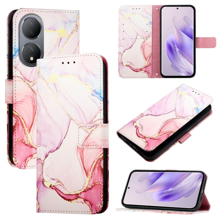 PT003 Marble Pattern Flip Leather Phone Case, For vivo Y02A / Y02 / Y11 2023 / Y02t, For vivo Y78+ / Y78 5G Global / V29 Lite, For vivo Y56 5G / Y16 4G / Y02s 4G, For vivo Y100 5G Global
