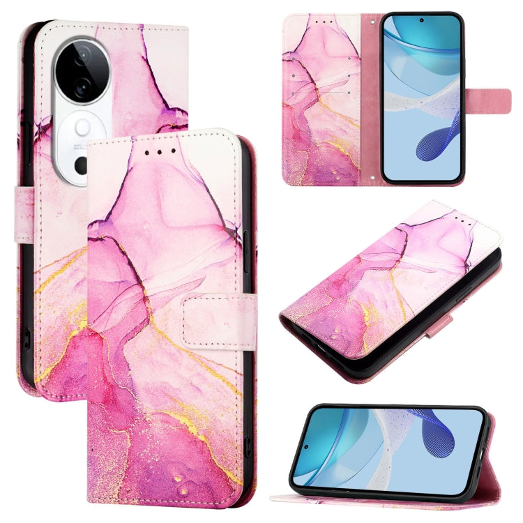 PT003 Marble Pattern Flip Leather Phone Case, For vivo S20 Pro, For vivo S19 Pro, For vivo S19, For vivo Y28 4G