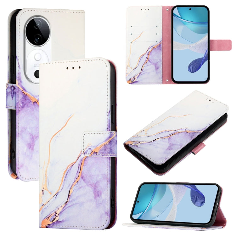 PT003 Marble Pattern Flip Leather Phone Case, For vivo S20 Pro, For vivo S19 Pro, For vivo S19, For vivo Y28 4G