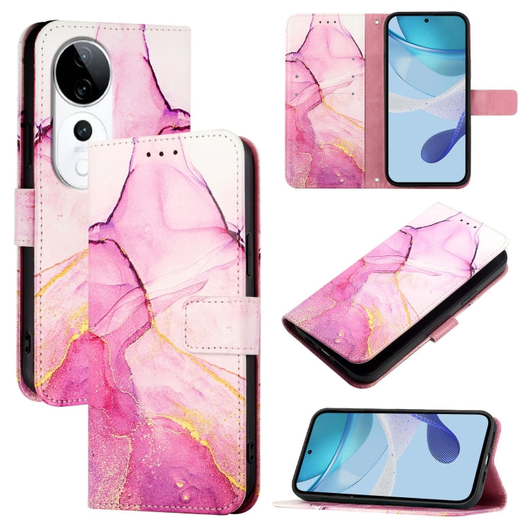 PT003 Marble Pattern Flip Leather Phone Case, For vivo S20 Pro, For vivo S19 Pro, For vivo S19, For vivo Y28 4G