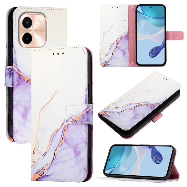 PT003 Marble Pattern Flip Leather Phone Case, For vivo S20 Pro, For vivo S19 Pro, For vivo S19, For vivo Y28 4G