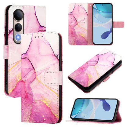 PT003 Marble Pattern Flip Leather Phone Case, For vivo S30 Pro mini, For vivo S30, For vivo Y39 5G, For vivo V50 Lite