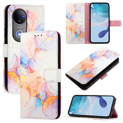 PT003 Marble Pattern Flip Leather Phone Case, For vivo Y29s 5G / Y04 4G, For vivo Y29 4G, For vivo V50, For vivo S20