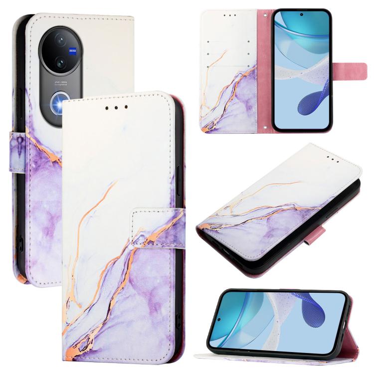 PT003 Marble Pattern Flip Leather Phone Case, For vivo Y29s 5G / Y04 4G, For vivo Y29 4G, For vivo V50, For vivo S20