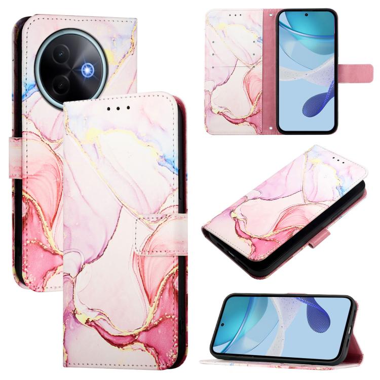 PT003 Marble Pattern Flip Leather Phone Case, For vivo S30 Pro mini, For vivo S30, For vivo Y39 5G, For vivo V50 Lite