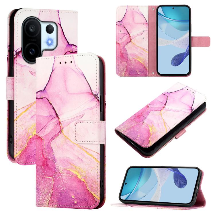 PT003 Marble Pattern Flip Leather Phone Case, For vivo S30 Pro mini, For vivo S30, For vivo Y39 5G, For vivo V50 Lite