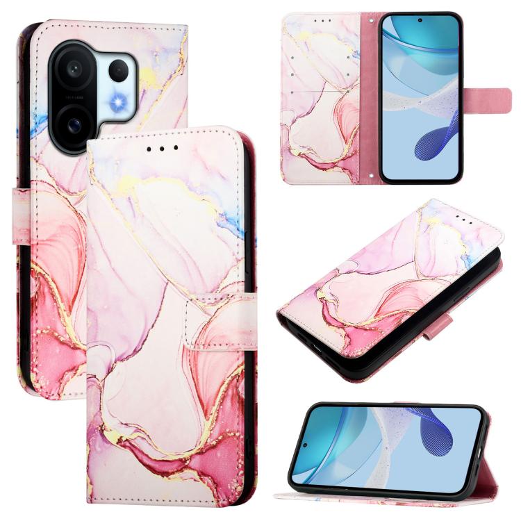 PT003 Marble Pattern Flip Leather Phone Case, For vivo S30 Pro mini, For vivo S30, For vivo Y39 5G, For vivo V50 Lite