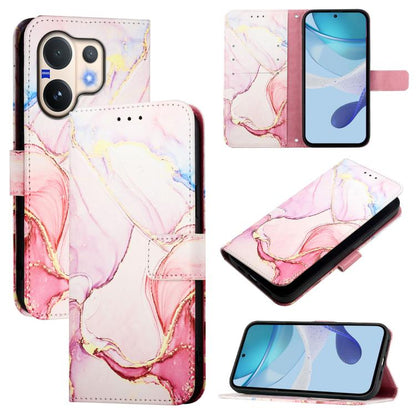 PT003 Marble Pattern Flip Leather Phone Case, For vivo V60 Lite 5G Global, For vivo Y400 5G, For vivo Y400 4G, For vivo V60 5G