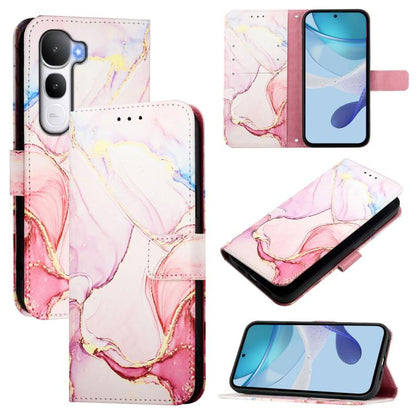 PT003 Marble Pattern Flip Leather Phone Case, For vivo V60 Lite 5G Global, For vivo Y400 5G, For vivo Y400 4G, For vivo V60 5G