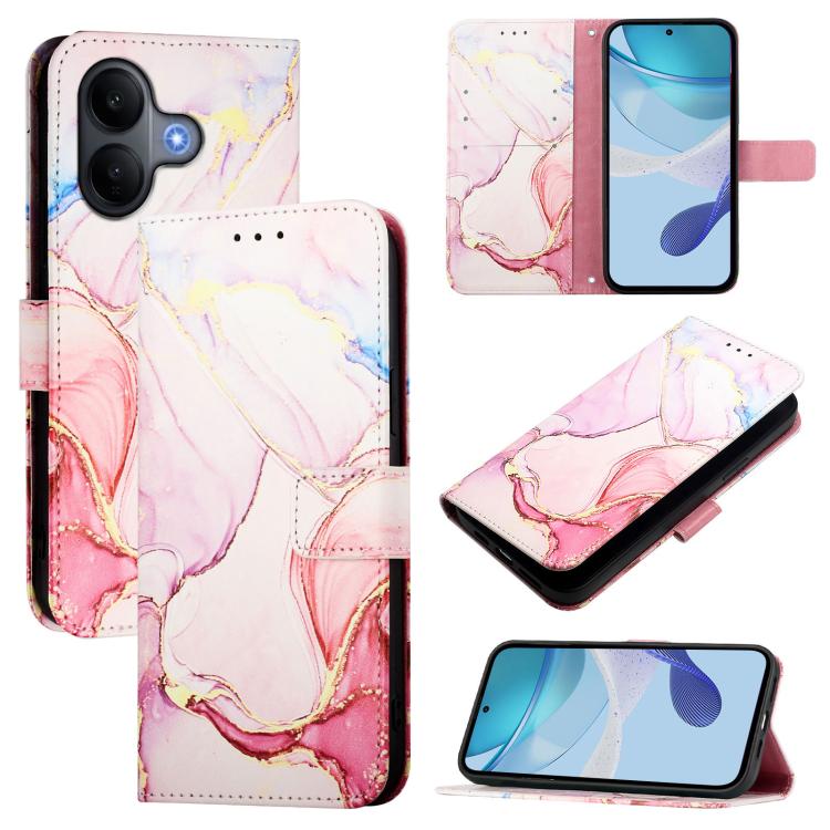 PT003 Marble Pattern Flip Leather Phone Case, For vivo V60 Lite 5G Global, For vivo Y400 5G, For vivo Y400 4G, For vivo V60 5G