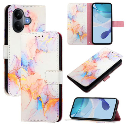 PT003 Marble Pattern Flip Leather Phone Case, For vivo V60 Lite 5G Global, For vivo Y400 5G, For vivo Y400 4G, For vivo V60 5G