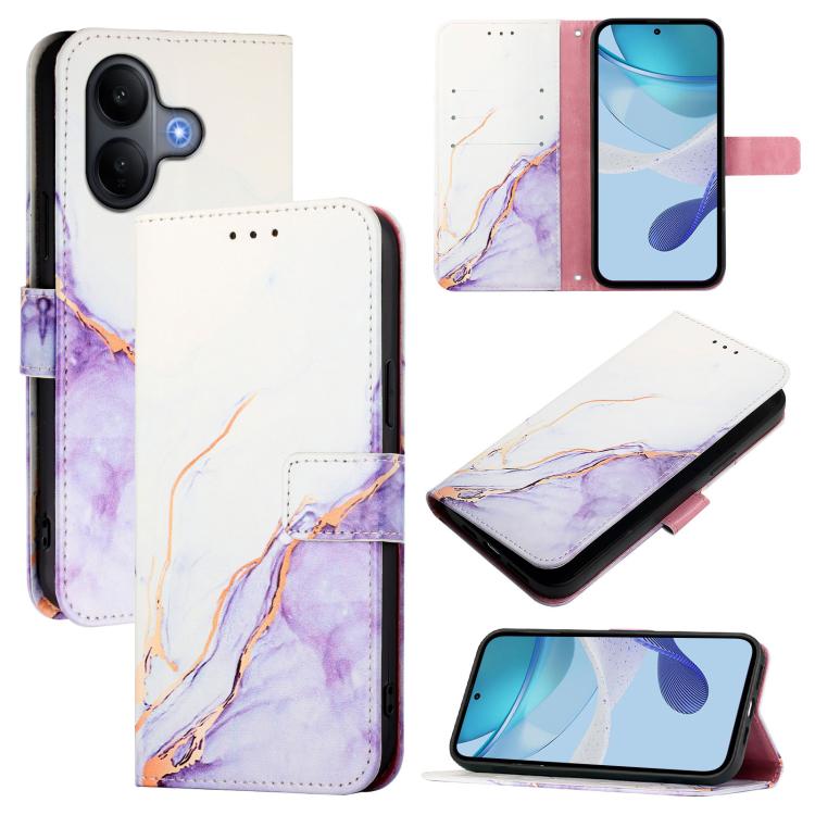 PT003 Marble Pattern Flip Leather Phone Case, For vivo V60 Lite 5G Global, For vivo Y400 5G, For vivo Y400 4G, For vivo V60 5G