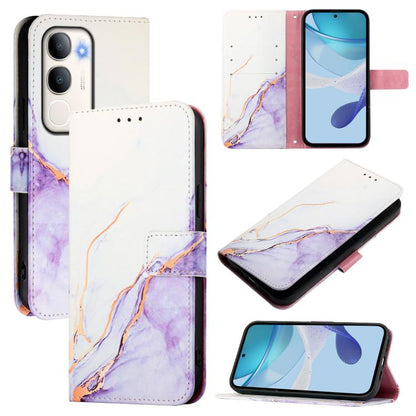 PT003 Marble Pattern Flip Leather Phone Case, For vivo Y70s, For vivo Y50 5G, For vivo Y30 4G Global, For vivo Y19 / U3 / Y5s / Z5i / U20