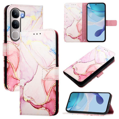 PT003 Marble Pattern Flip Leather Phone Case, For vivo X300 Ultra, For vivo X300 Pro, For vivo X300, For vivo Y31 5G Global