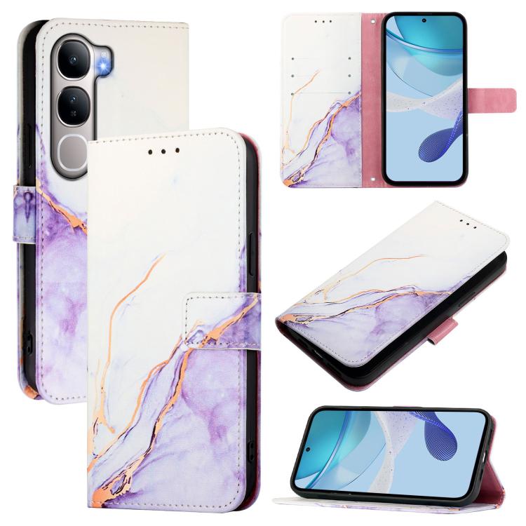 PT003 Marble Pattern Flip Leather Phone Case, For vivo X300 Ultra, For vivo X300 Pro, For vivo X300, For vivo Y31 5G Global