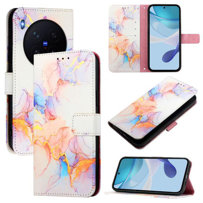 PT003 Marble Pattern Flip Leather Phone Case, For vivo X300 Ultra, For vivo X300 Pro, For vivo X300, For vivo Y31 5G Global